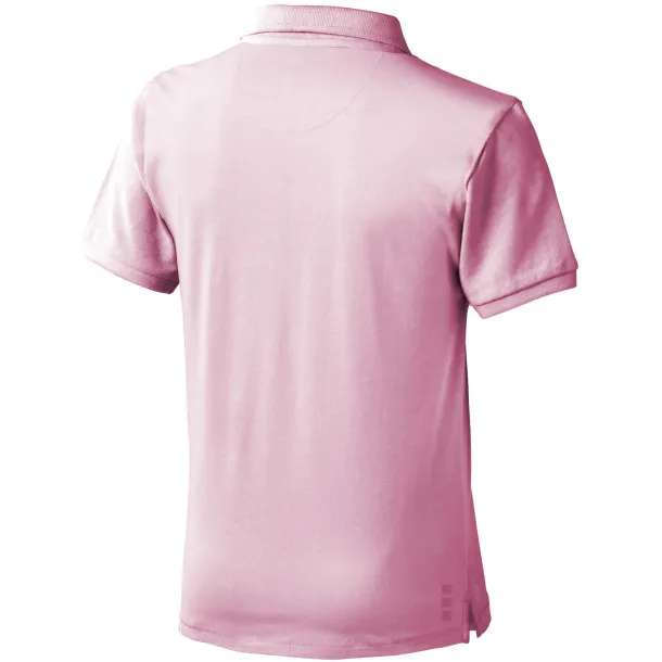 Calgary short sleeve kids polo - Elevate Light pink