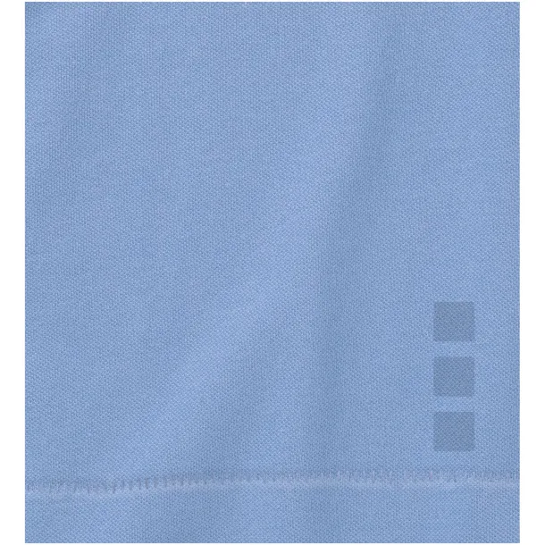 Calgary short sleeve kids polo - Elevate Light blue