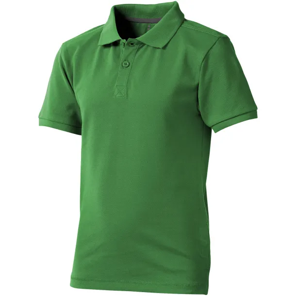 Calgary dječja polo majica kratkih rukava - Elevate Fern green