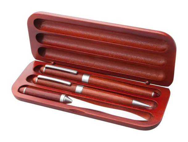 Rowotri wooden pen set Red