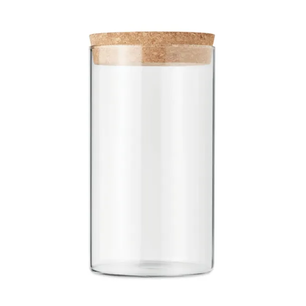 BOROJAR Borosilicate glass jar 600 ml Transparent