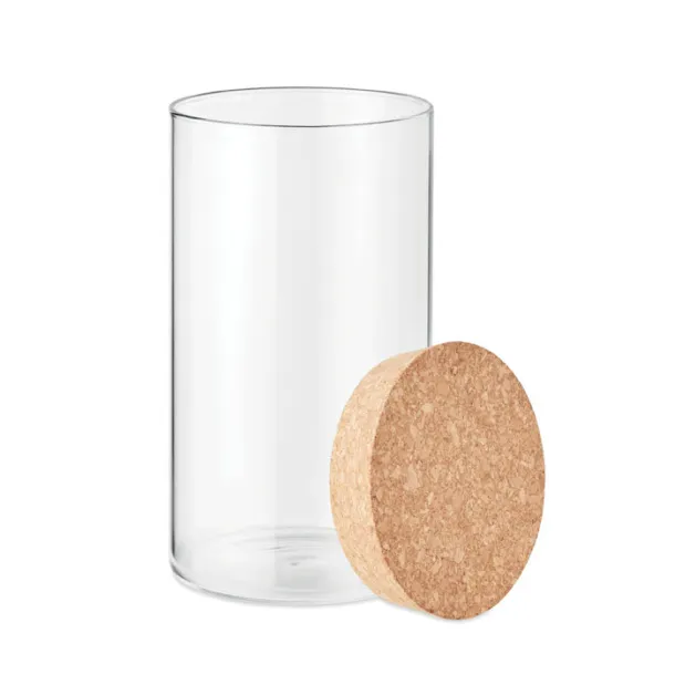 BOROJAR Borosilicate glass jar 600 ml Transparent