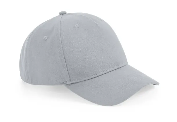  Organic Cotton 5 Panel - Beechfield Light Grey