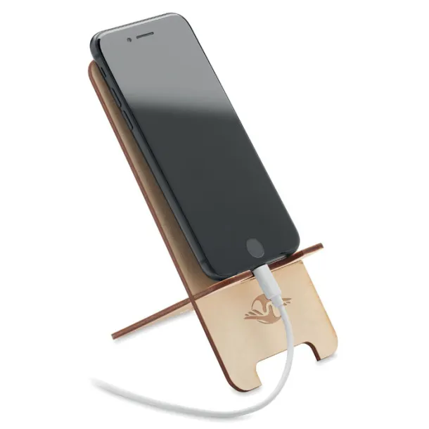 GROUW STAND Birch wood phone stand Wood