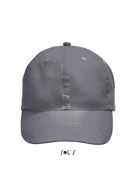  SOL'S METEOR - SIX PANEL CAP - SOL'S Tamno siva