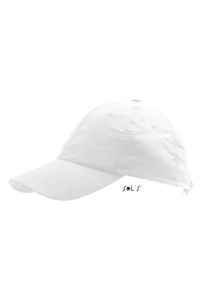  SOL'S METEOR - SIX PANEL CAP - SOL'S White