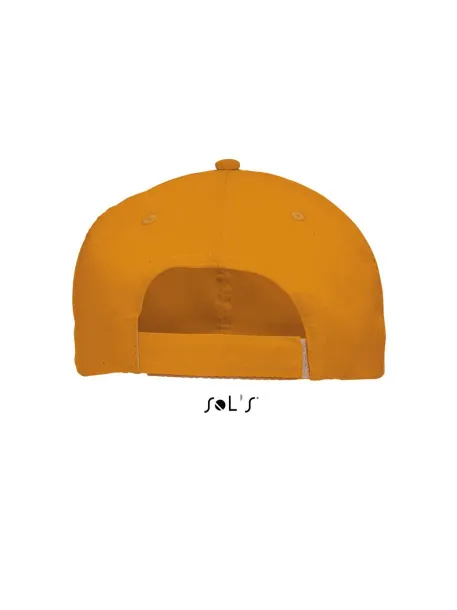  SOL'S METEOR - SIX PANEL CAP - SOL'S Neon Orange