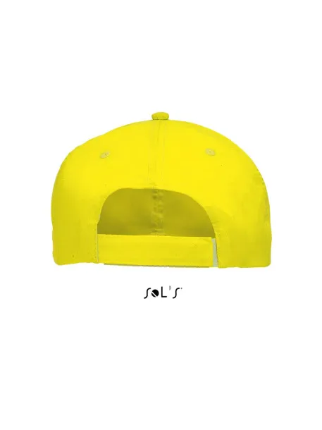  SOL'S METEOR - SIX PANEL CAP - SOL'S Neon yellow