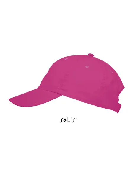  SOL'S METEOR - SIX PANEL CAP - SOL'S Neon Pink 2