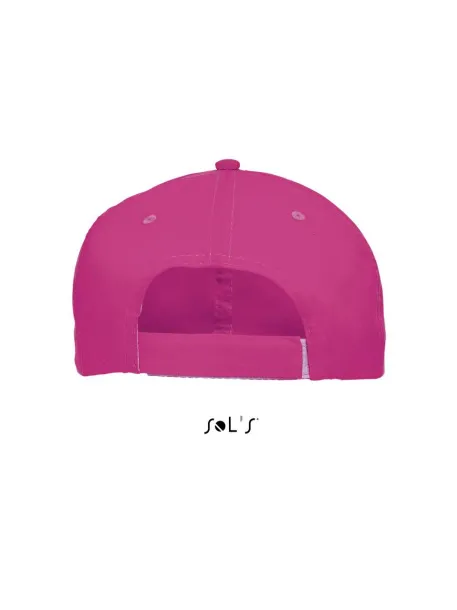  SOL'S METEOR - SIX PANEL CAP - SOL'S Neon Pink 2