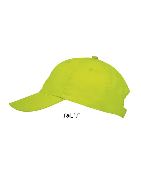  SOL'S METEOR - SIX PANEL CAP - SOL'S Neon Green