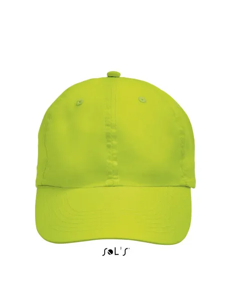  SOL'S METEOR - SIX PANEL CAP - SOL'S Neon Green
