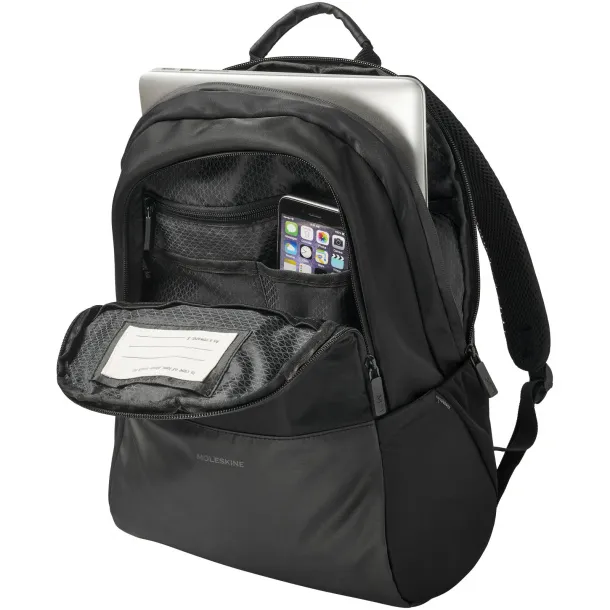 Business backpack - Moleskine Solid black