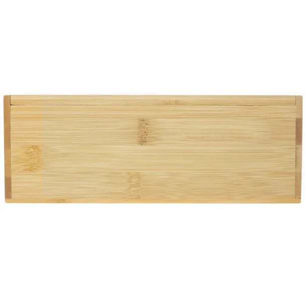 Inan bamboo tissue box holder Natural