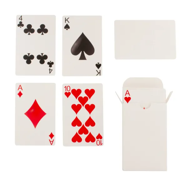 CreaCard custom playing cards White