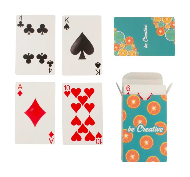 CreaCard custom playing cards White