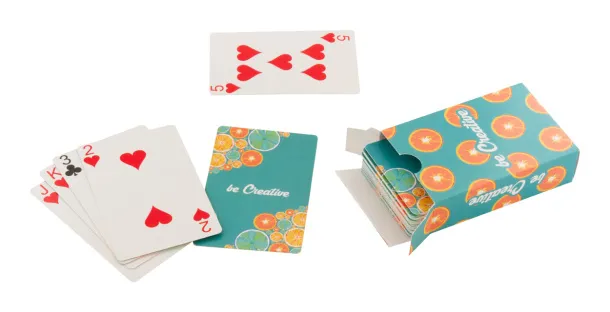 CreaCard custom playing cards White