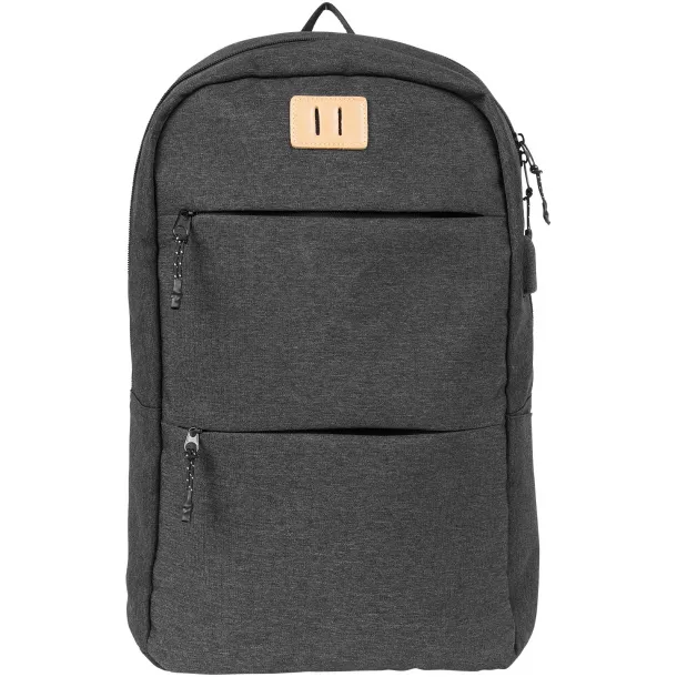 Cason 15" laptop backpack Charcoal