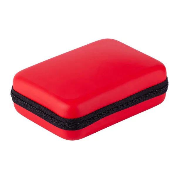 CAR SAFE first aid kit for car Red