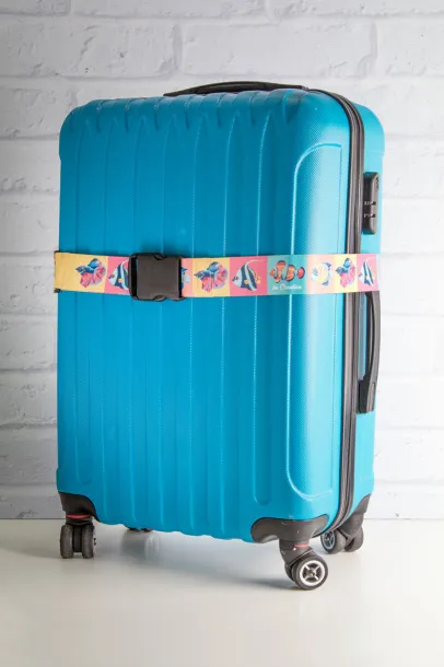 Terminal personalizirani remen za prtljagu Bijela