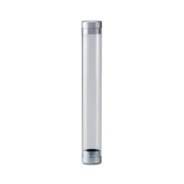 TUBE etui Mat srebrna