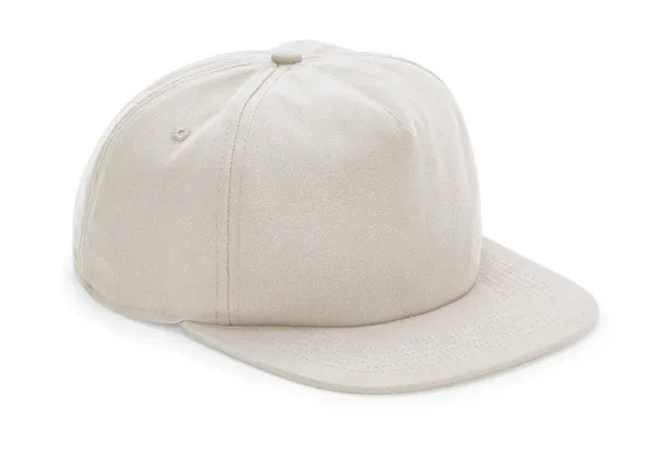  Organic Cotton Unstructured 5 Panel Cap - Beechfield Sand