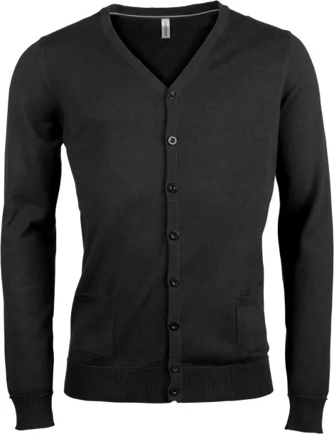  MEN'S CARDIGAN - Kariban Black