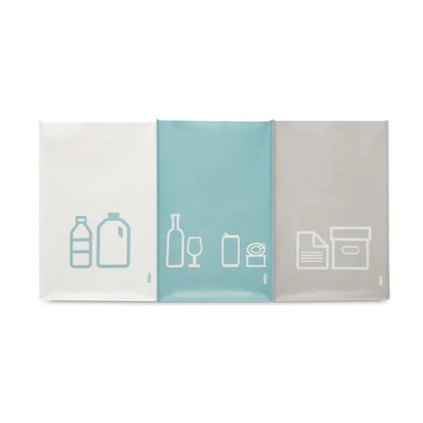 THREE BIN RPET Nonwoven recycling bags Multicolour