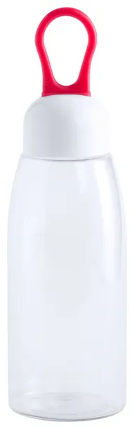 Kavax sport bottle Red Transparent