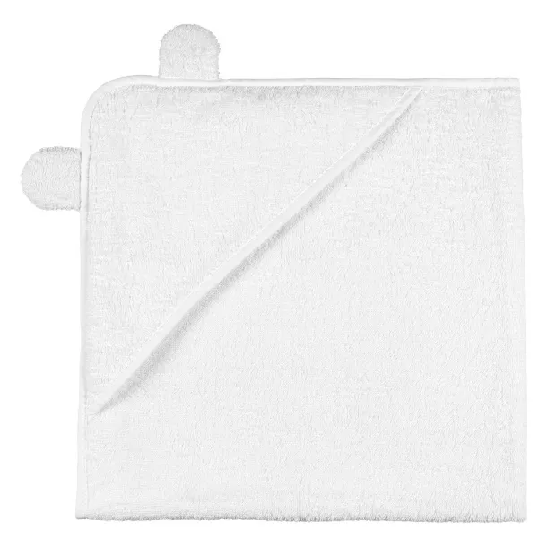 TOBY Baby towel White