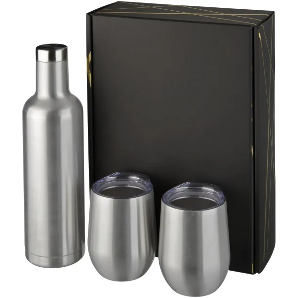 Pinto and Corzo copper vacuum insulated gift set - Avenue Silver