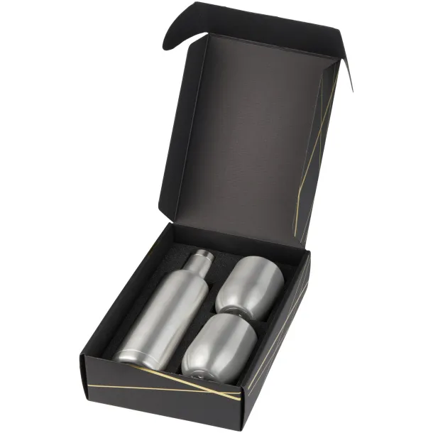 Pinto and Corzo copper vacuum insulated gift set - Avenue Silver