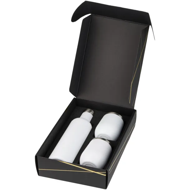 Pinto and Corzo copper vacuum insulated gift set - Avenue White