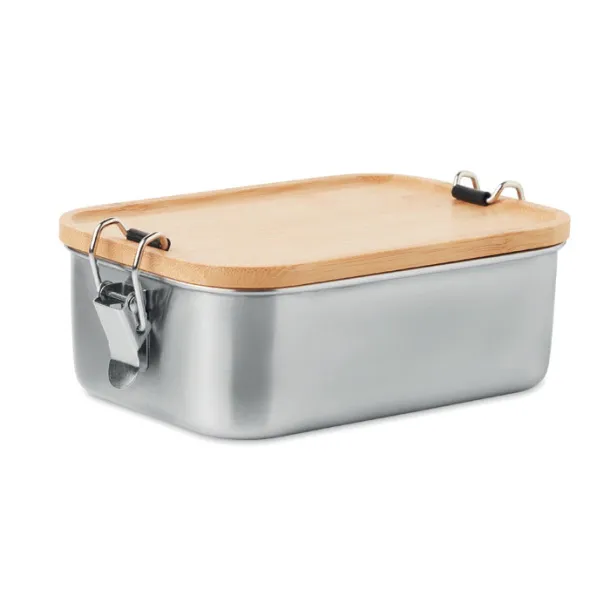 SONABOX Stainless steel lunch box 750ml Wood