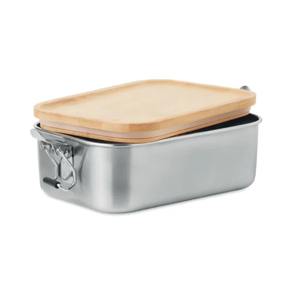 SONABOX Stainless steel lunch box 750ml Wood