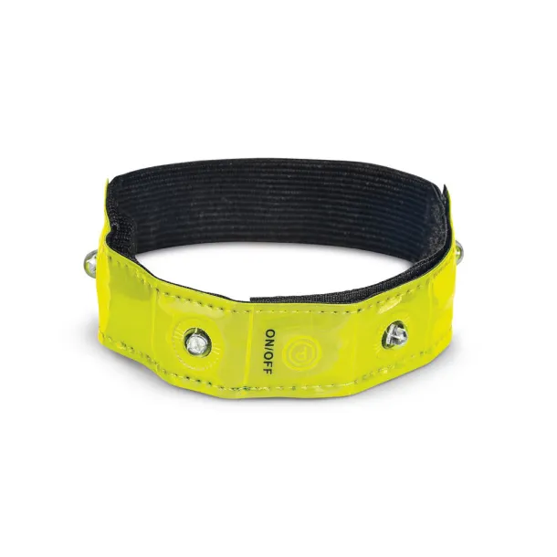 VISIBLE Reflective armband Yellow