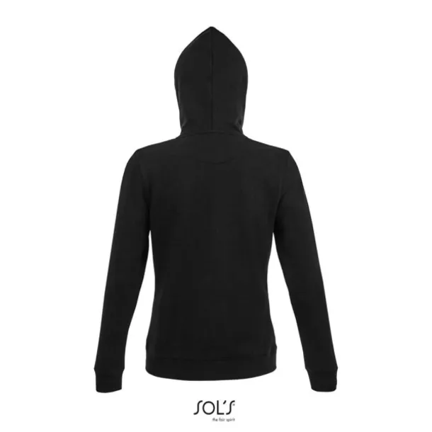  SOL'S SPIKE WOMEN - ZIP HOODIE - SOL'S Black