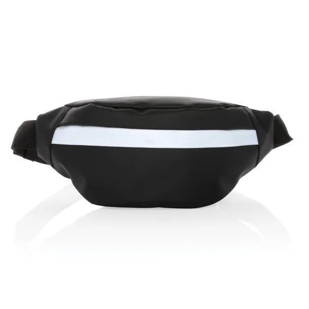  PU high visibility bumbag Black