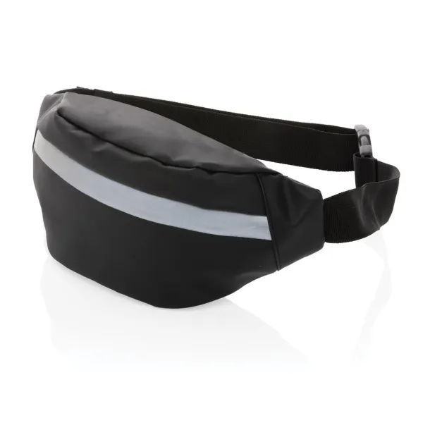  PU high visibility bumbag Black