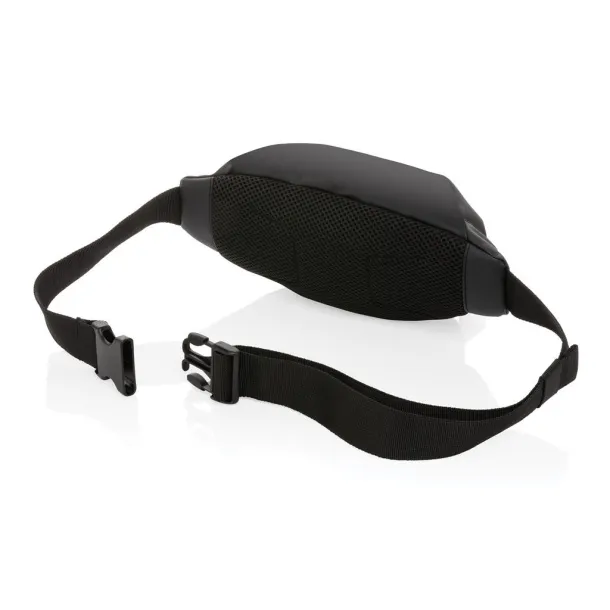  PU high visibility bumbag Black