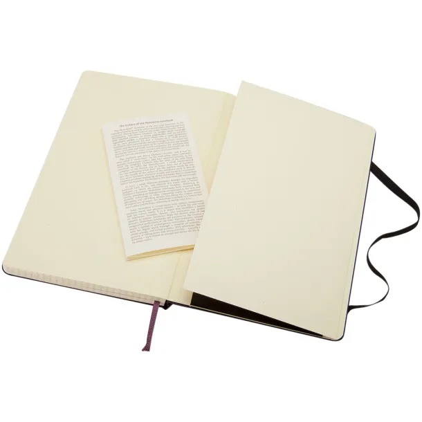 Moleskine Classic PK hard cover notebook - squared - Moleskine Solid black