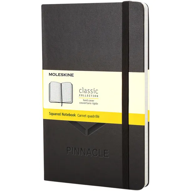 Moleskine Classic PK hard cover notebook - squared - Moleskine Crna