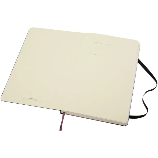 Moleskine Classic PK hard cover notebook - squared - Moleskine Solid black