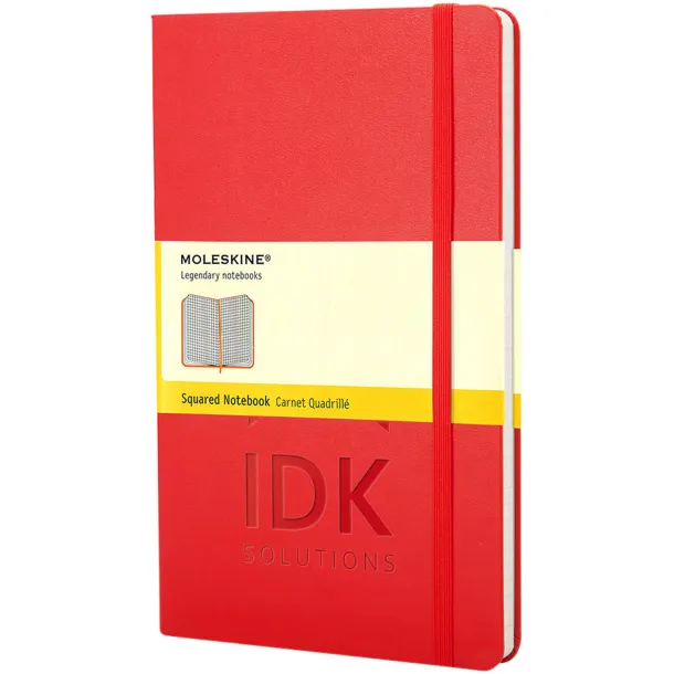 Moleskine Classic PK hard cover notebook - squared - Moleskine Scarlet red
