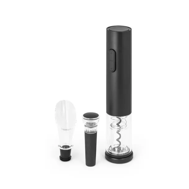 WINERY electric corkscrew and accessories Black