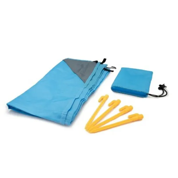  Water-resistant beach mat, foldable blue