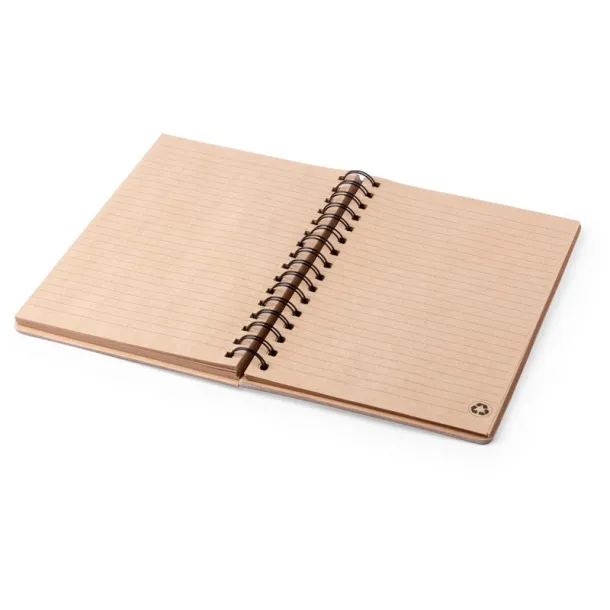  Notes od bambusa, cca A5 brown