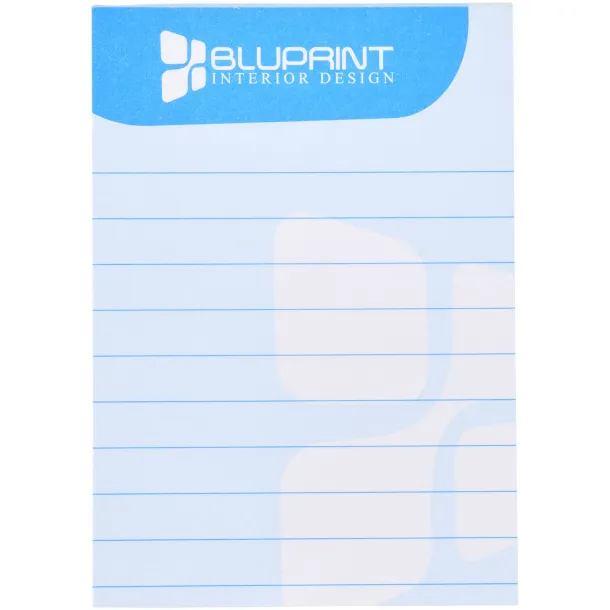 Desk-Mate® A7 notepad - Unbranded White