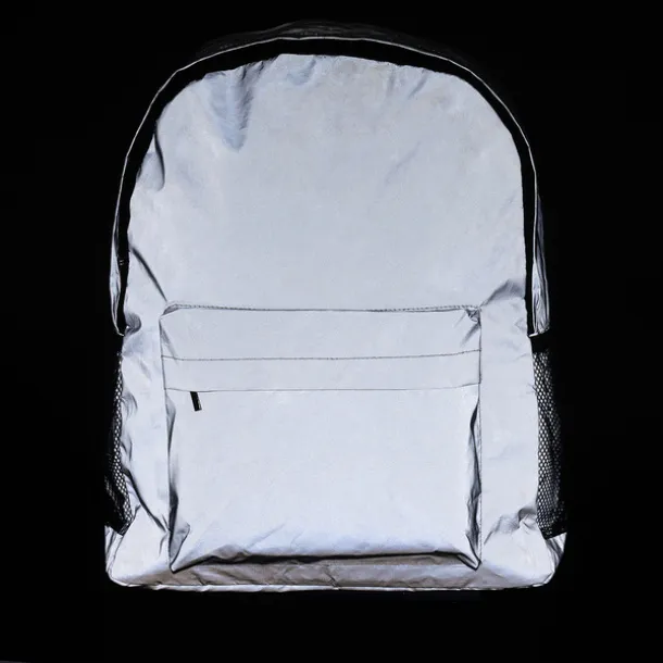 ANTAR reflective laptop backpack Silver