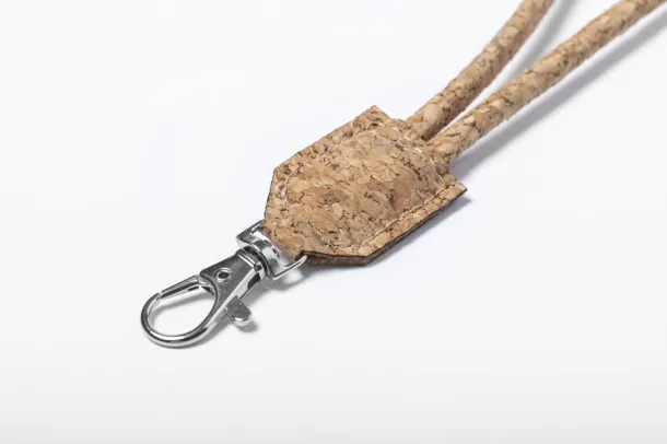 Merul cork lanyard Natural